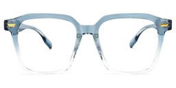 Rivera Square Light-Blue Glasses0