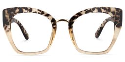 Denis Light-Tortoise Cat eye Glasses0