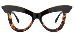 Dent Cat Eye Tortoise Glasses0