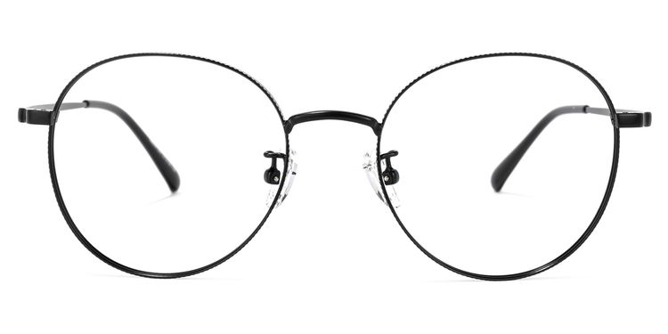 Ringstaff Round Black Glasses