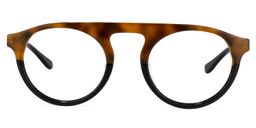 Pinky Round Tortoise Glasses0