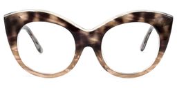 Rosemary Cateye Brown Glasses0