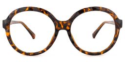 Lila Round Tortoise Glasses0