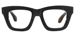 Sharnel Square Black Glasses0