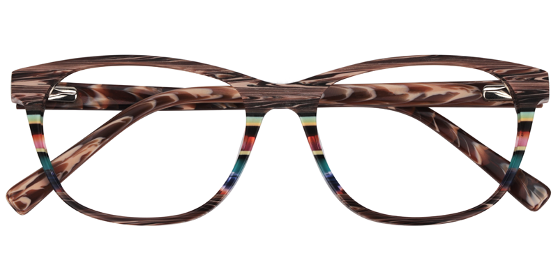 Rectangle Brown Glasses1