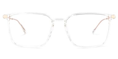 Litisha Square Clear Glasses