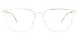 Litisha Square Clear Glasses0
