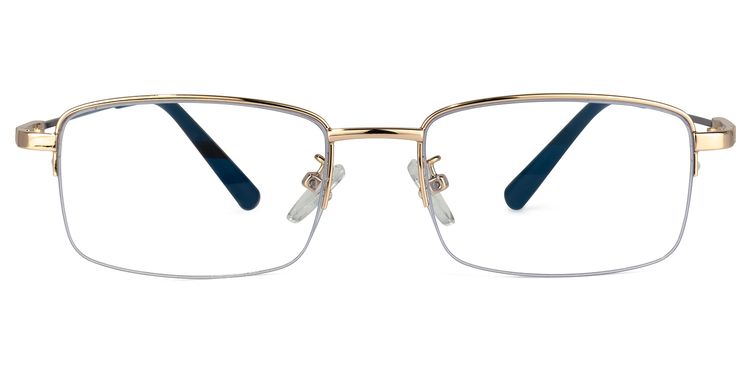 Baggett Rectangle Gold Glasses