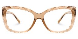 Wendell Cateye Beige Glasses0