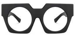 Lambert Geometric Black Glasses0