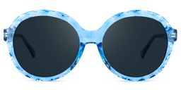 Lila Round Light-Blue Glasses8
