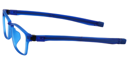 William Rectangle Blue Sports Glasses6