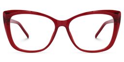 Farris Square Red Glasses0