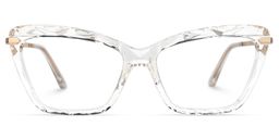 Juliet Cateye Clear Glasses0