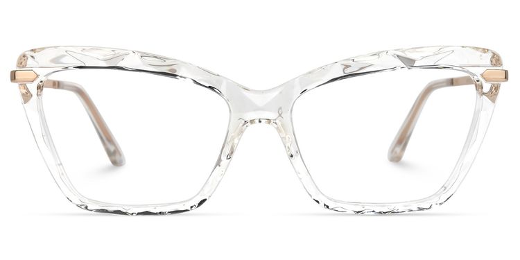 Juliet Cateye Clear Glasses