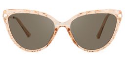Lucas Cateye Beige Glasses10