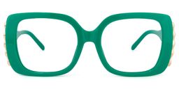 Seth Square Green Glasses0