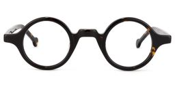 Arale Round Tortoise Glasses0
