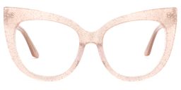 Trenton Cateye Pink Glasses0