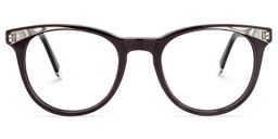 Duran Round Dark-Brown Glasses0
