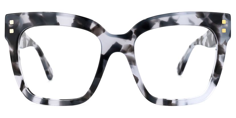Minguela Gray-Tortoise Square Glasses