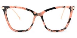 Hilary Butterfly Pink Floral Glasses0