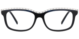 Scott Rectangle Dark Blue Glasses0