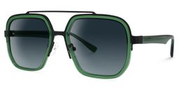 Ace Green Aviator Sunglasses1