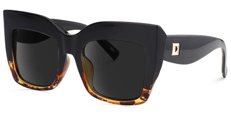 Alberta Tortoise Square Sunglasses