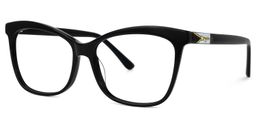 Alfred Black Butterfly Glasses1