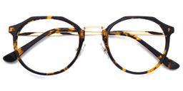 Jacqueline Geometric Tortoise Glasses1