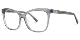 Alfred Gray Butterfly Glasses1