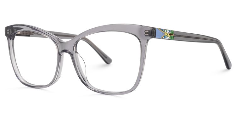 Alfred Gray Butterfly Glasses