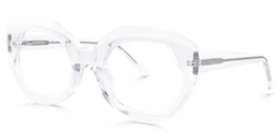 Lempert Cateye Clear Glasses1