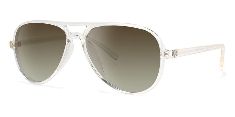 Erwin Geometric Clear Sunglasses