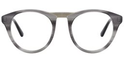 Rowan Round Gray Glasses0