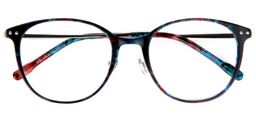 Alexande Round Red Glasses1