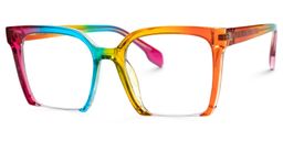 Misty Colorful Square Glasses1