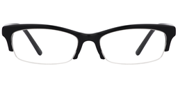 Sandy Browline Black Glasses0