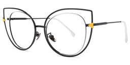 Fitzpatrick Cateye Black-White Glasses1