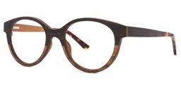 Carla Round Wood Glasses2
