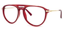 Ryder Aviator Red Glasses1