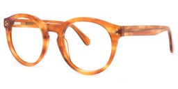 Ryleigh Round Brown Glasses1