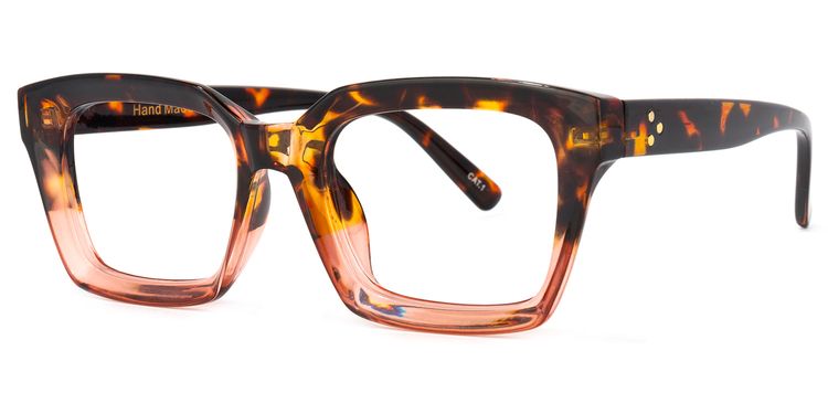 Cloris Rectangle Tortoise Glasses