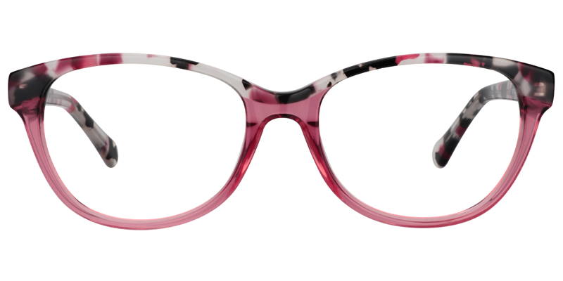 Oval Pink Glasses | Zeelool Eyewears0