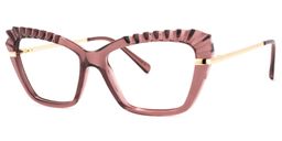 Sophie Cateye Light-Purple Glasses1