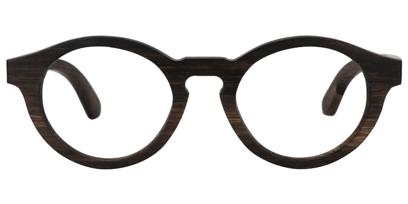 Oval Wood Glasses | Zeelool Eyeglasses0
