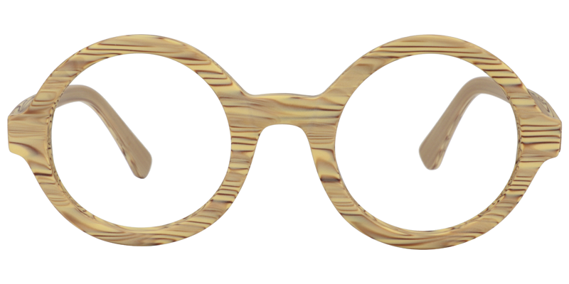 Round Yollow Glasses | Zeelool Eyeglasses0