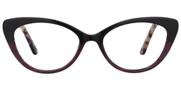 Renata Cateye Black Glasses0