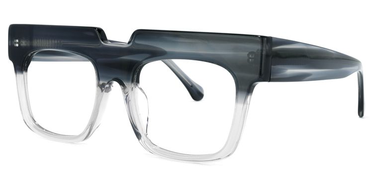 Travis Square Grey Glasses